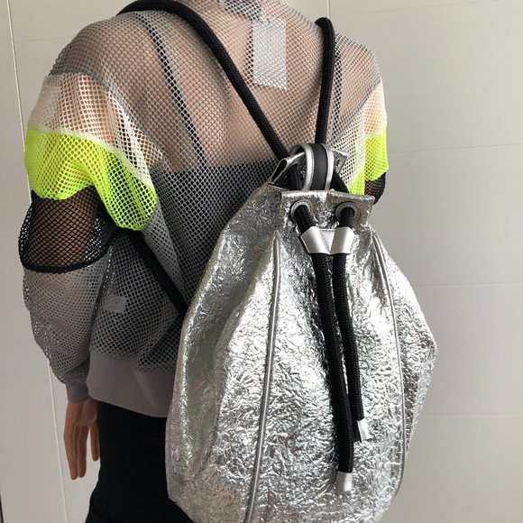 Metallic backpack main image 4